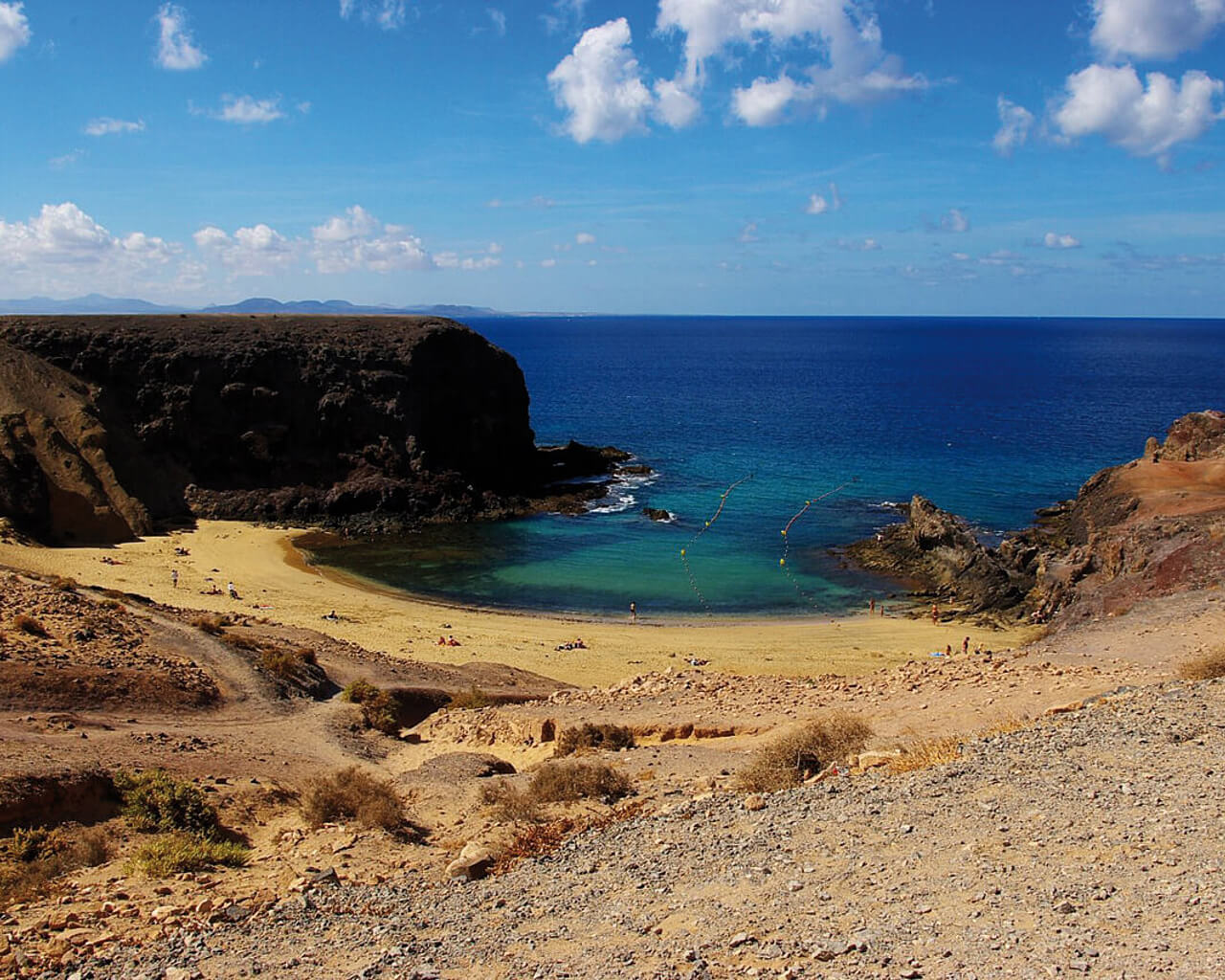 Voyages à Lanzarote, Playa Papagayos