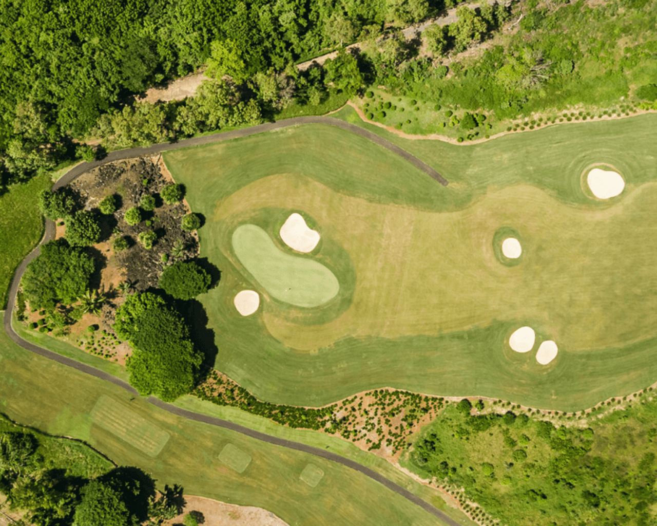 ile aux cerfs, golf, plage, soleil, ile Maurice