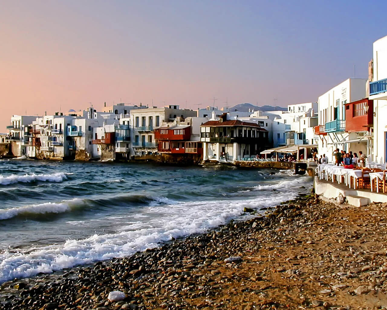 Séjour à Mykonos ville, week-end, Grèce