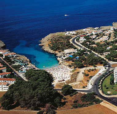 Cala Blanca à Minorque