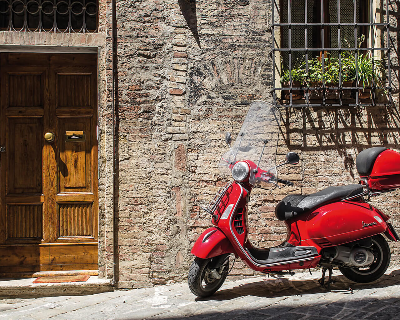 Voyages en Sicile, vespa