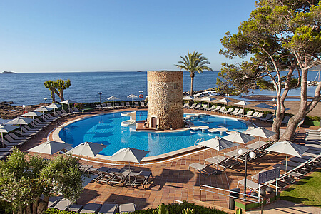 Voyage à l'hôtel Torre del Mar, Playa den Bossa, Ibiza