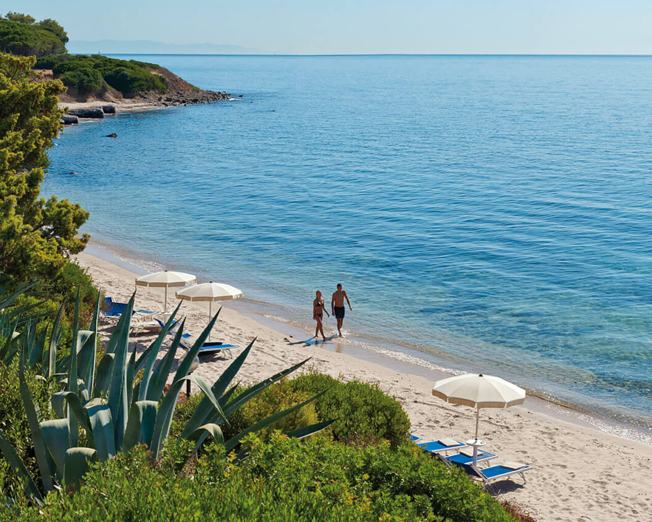 Plage, Sardaigne, Santa Margherita di pula