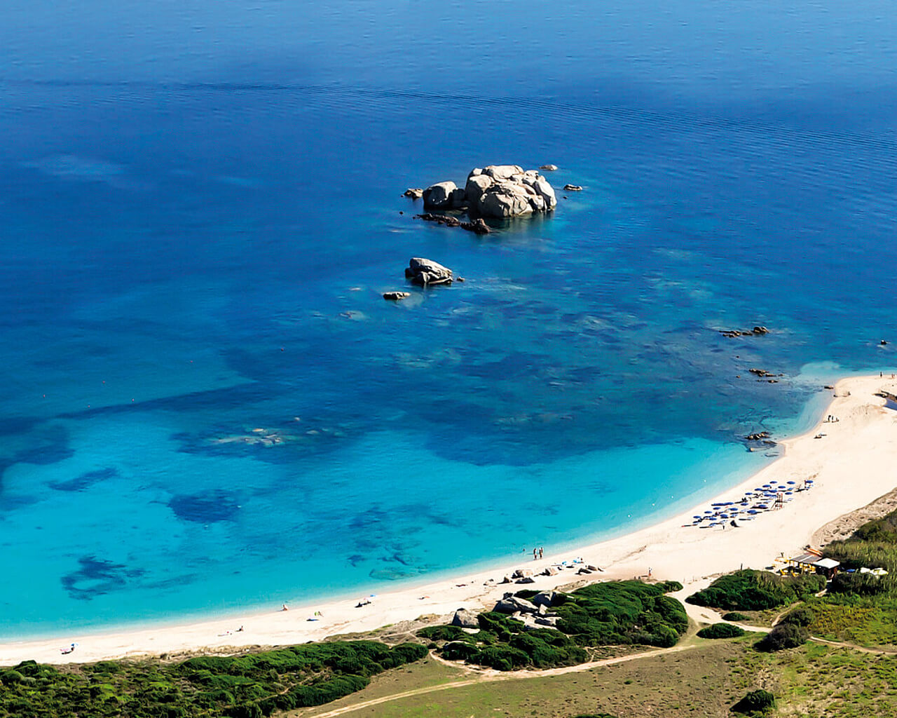 Plage du nord de la Sardaigne, Santa Teresa Gallura