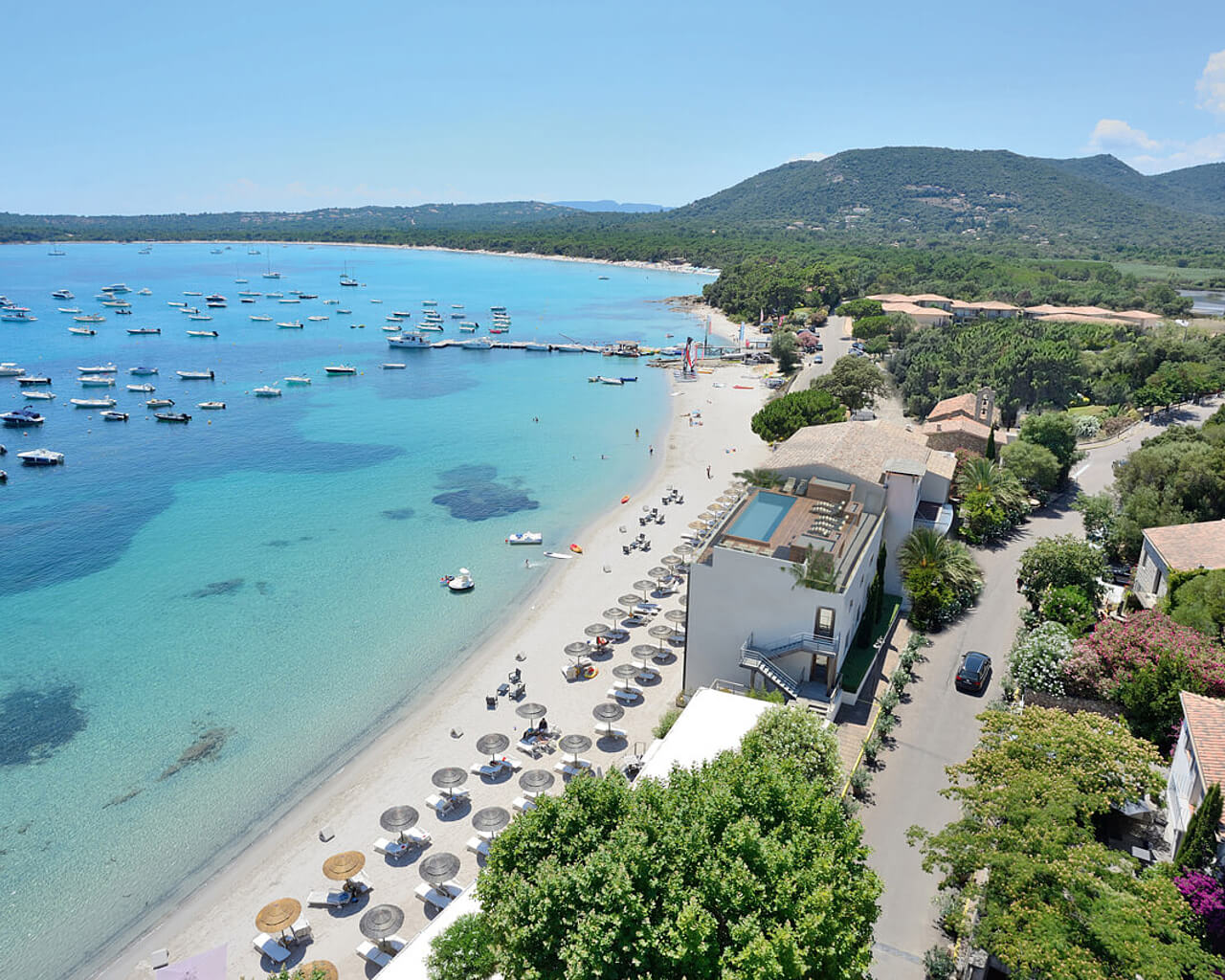 Hôtel Pinarello, Corse, Pinarellu