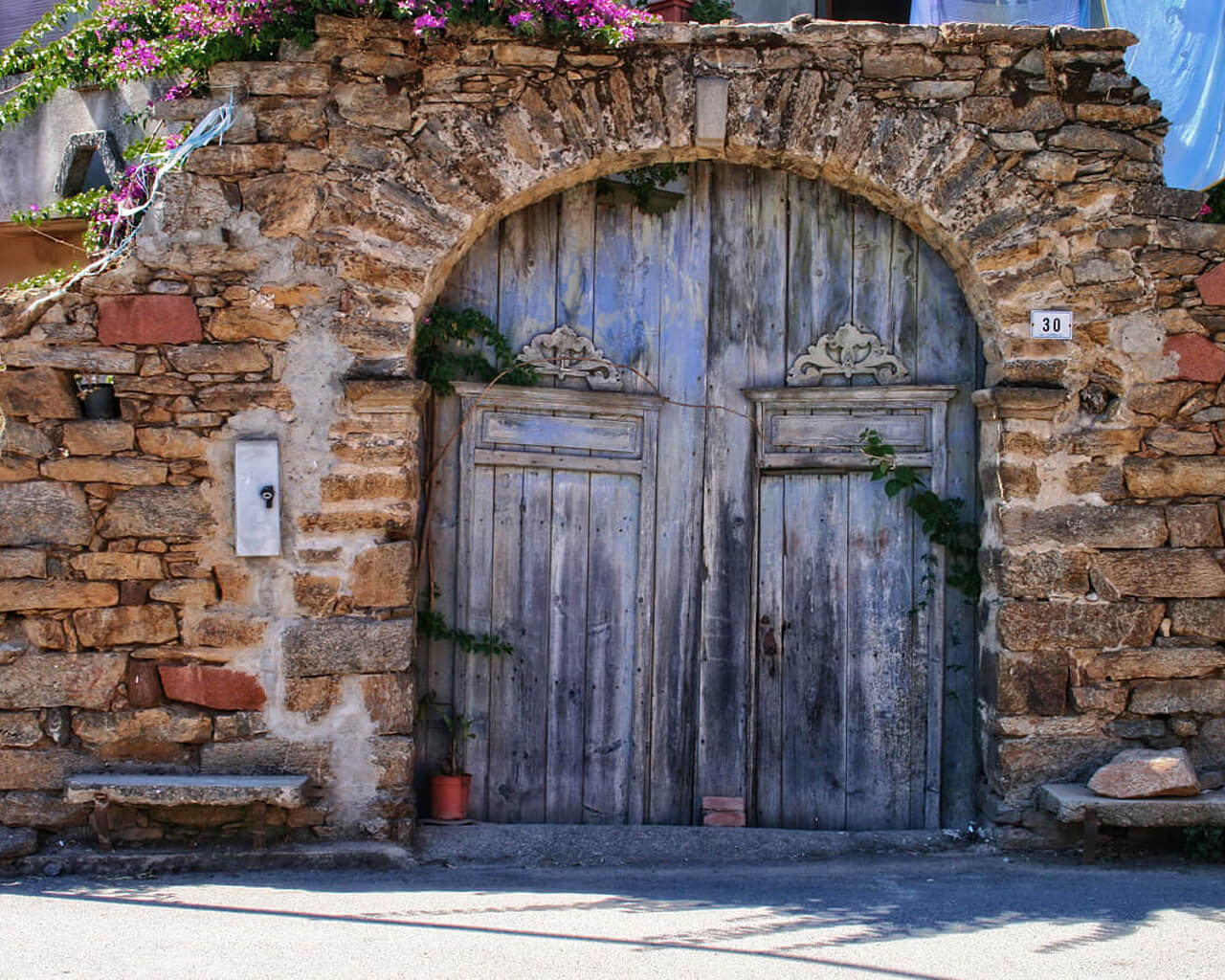 Voyages en Sardaigne, village