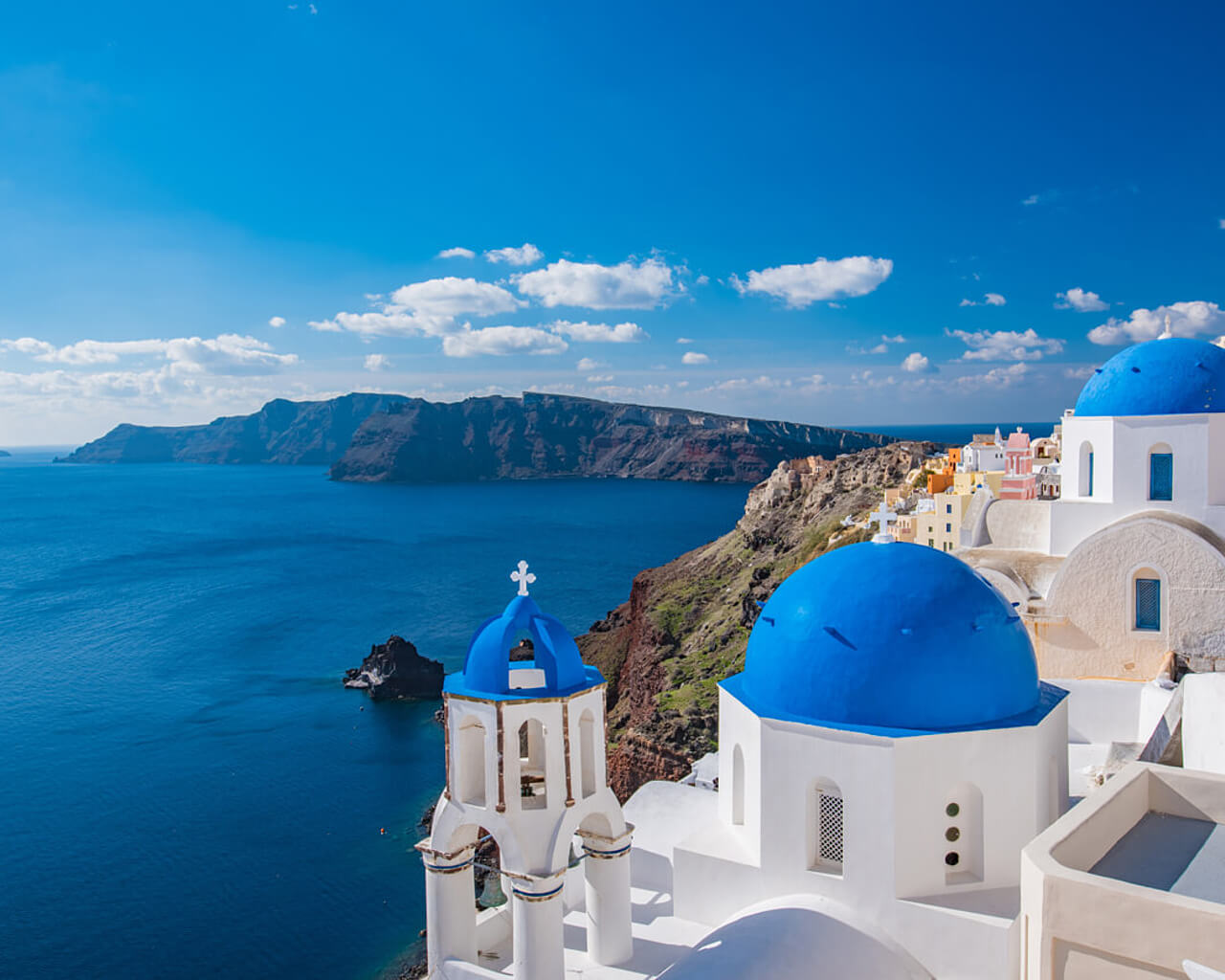 Voyage à Santorin, Cyclades