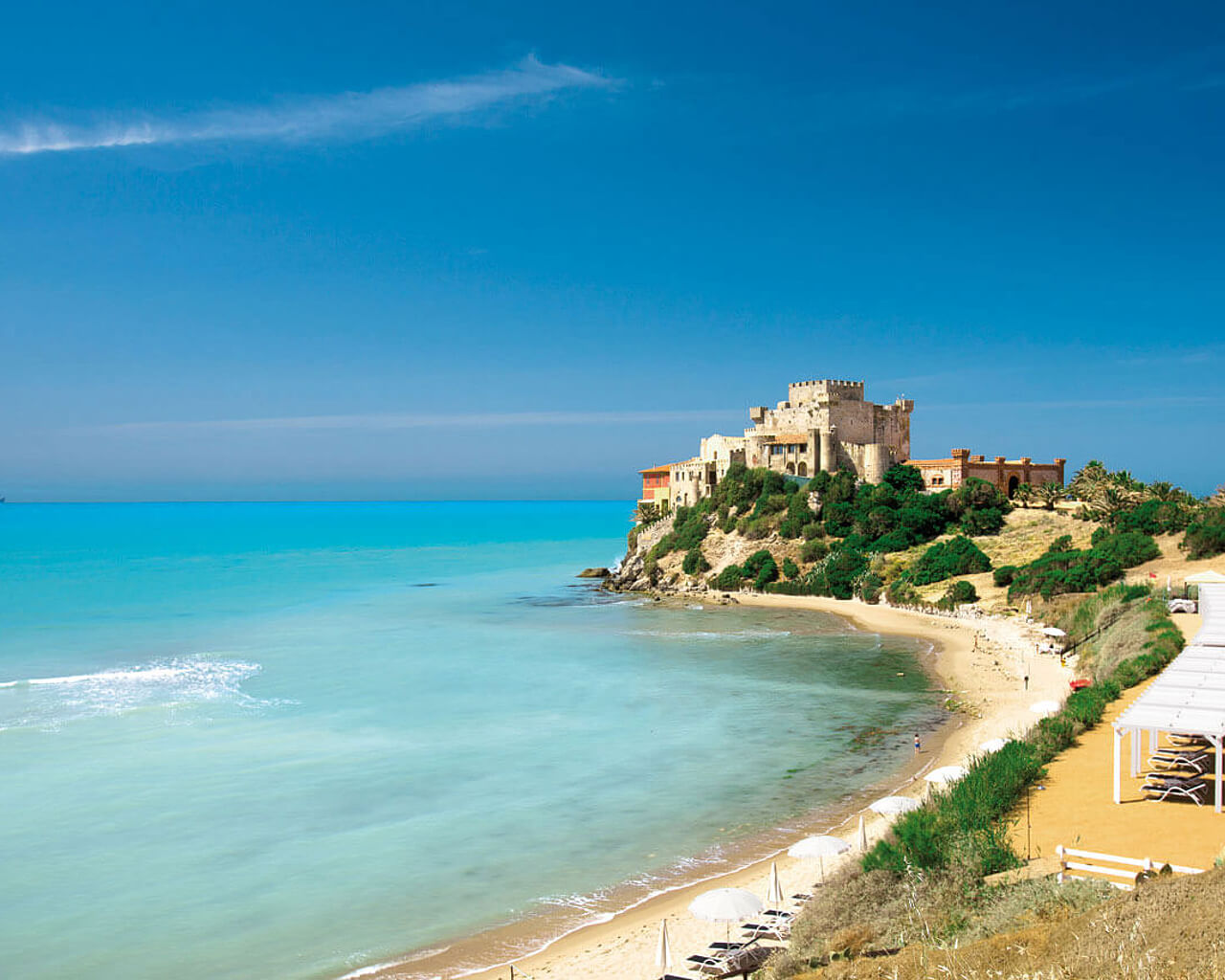 Marina di Butera, Falconara, Sicile