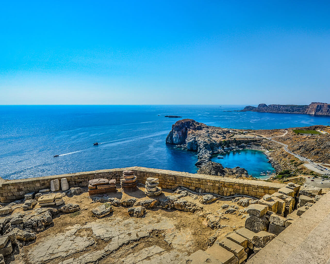 Voyages à Rhodes, en Grèce