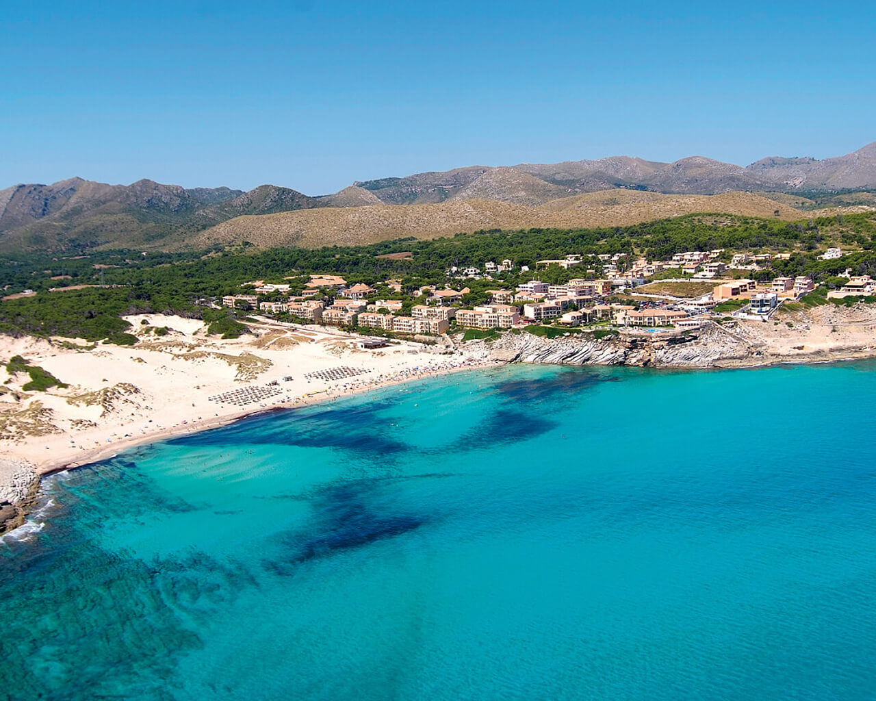 Voyage à Cala Mesquida, Majorque, Espagne