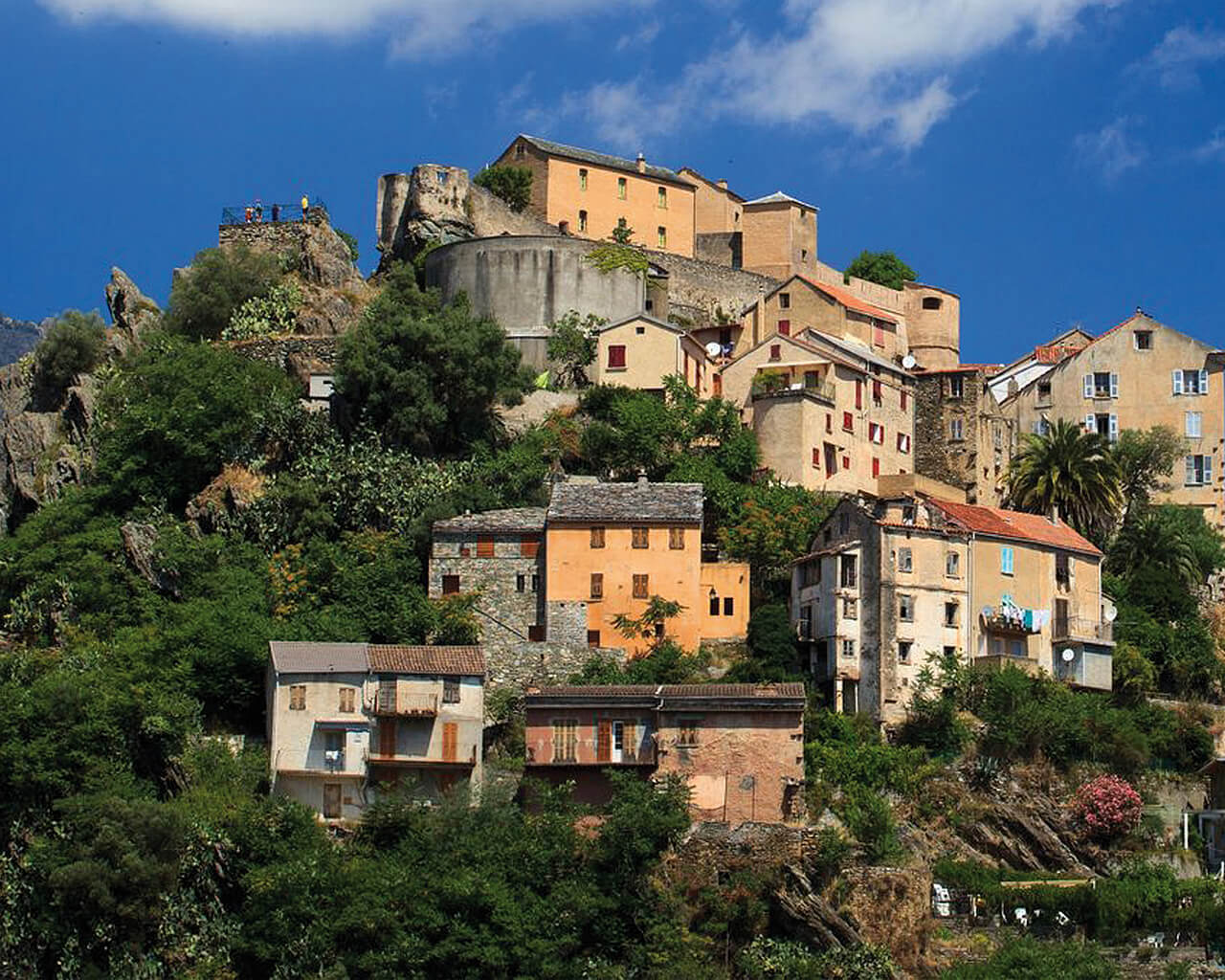 Voyages en Corse, Corte