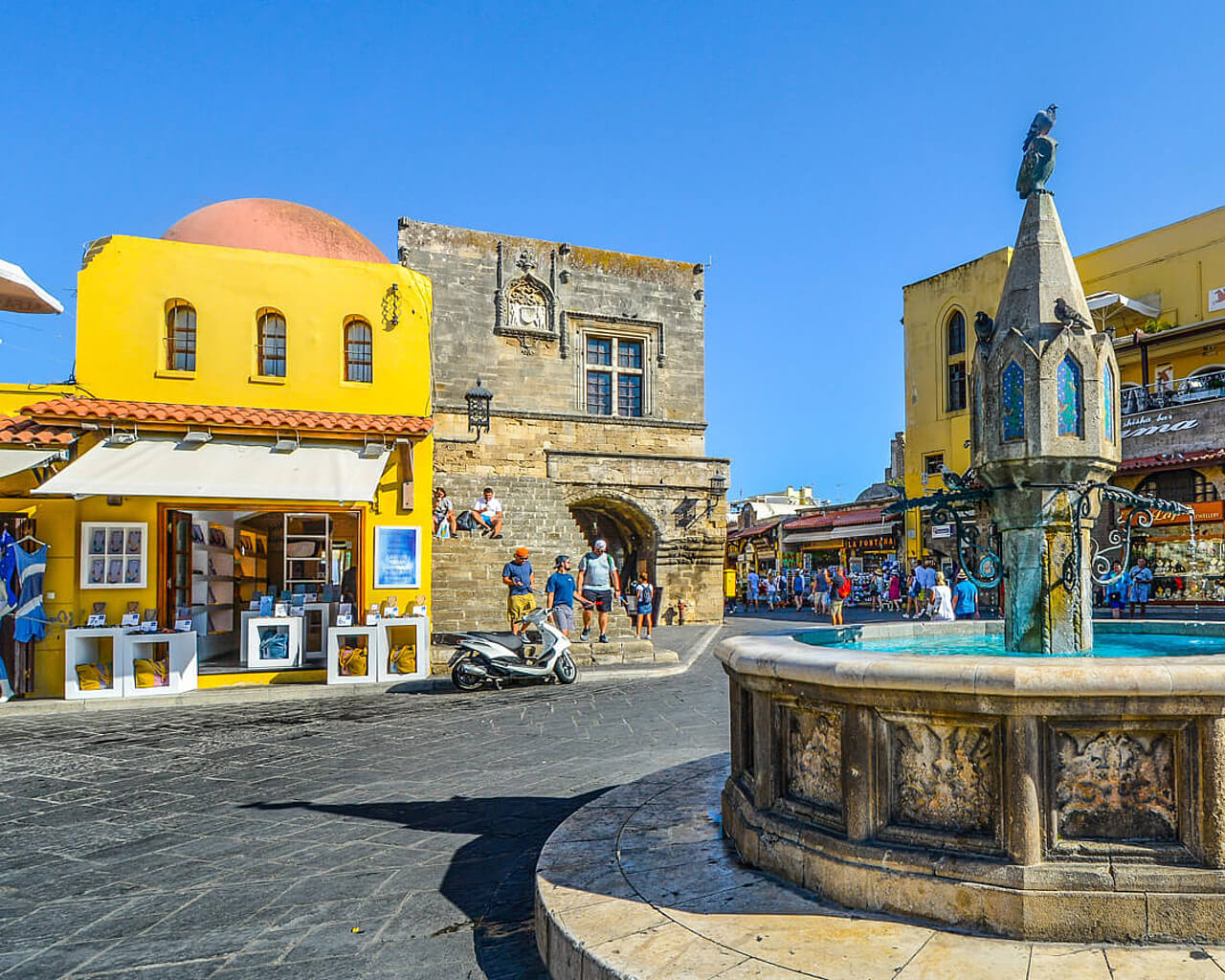 Voyages à Rhodes, Grèce