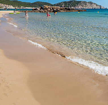 Playa es Figueral, Ibiza, Baléares