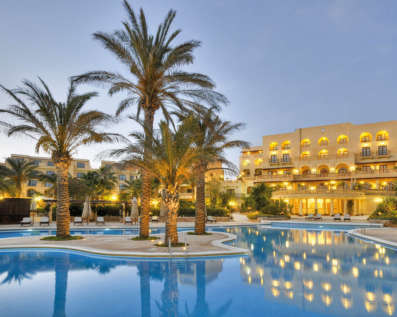 Kempinski hôtel, île de Gozo, San Lawrenz, Malte