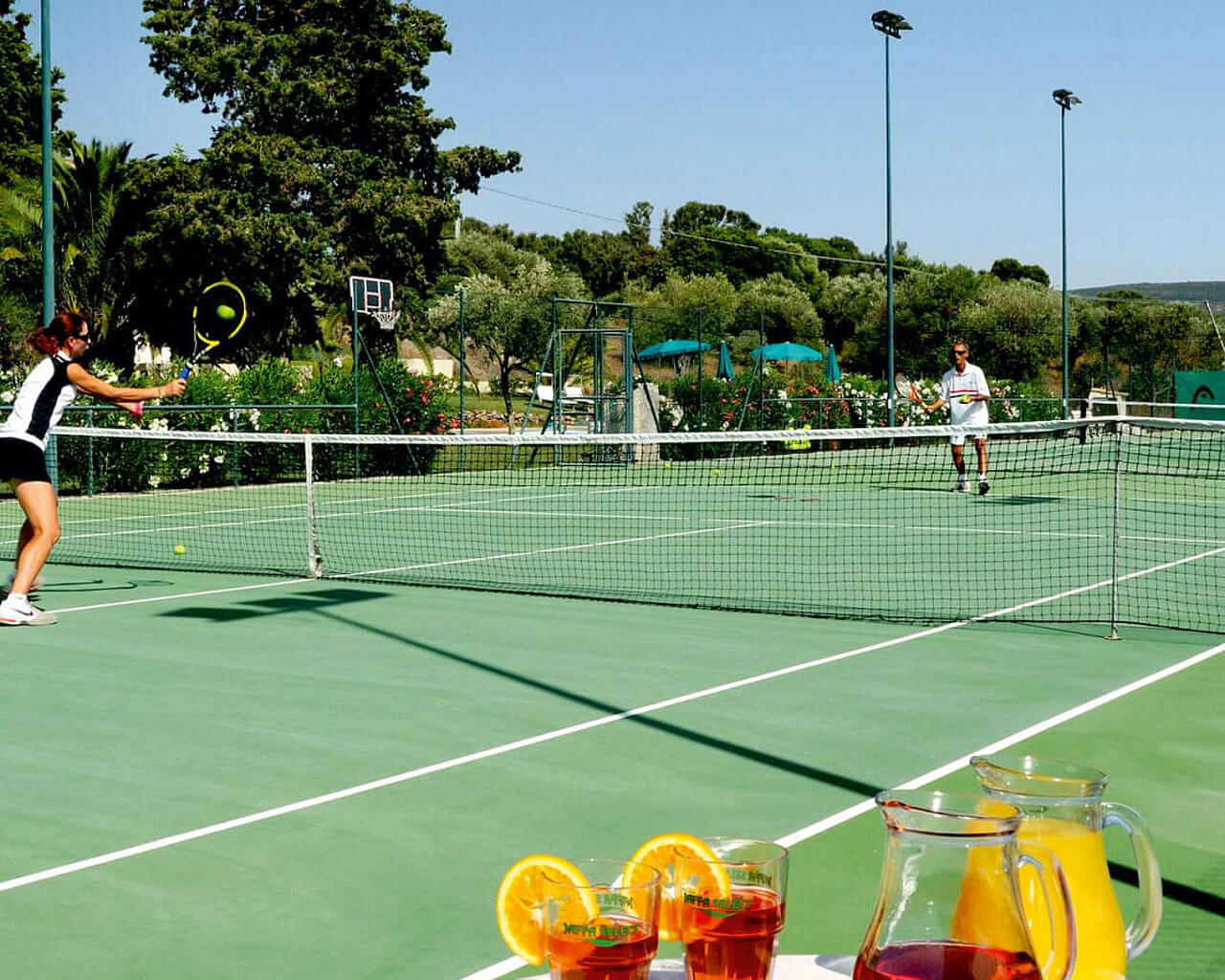 Circuits en Sardaigne, Alghero Resort, tennis