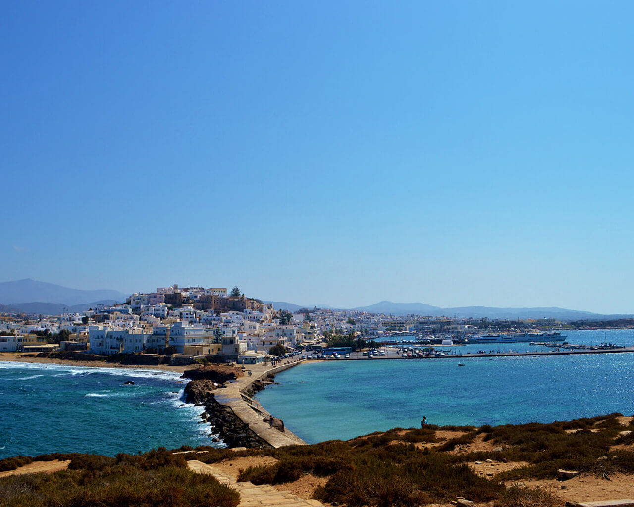 Vacances à Naxos, Cyclades, Grèce