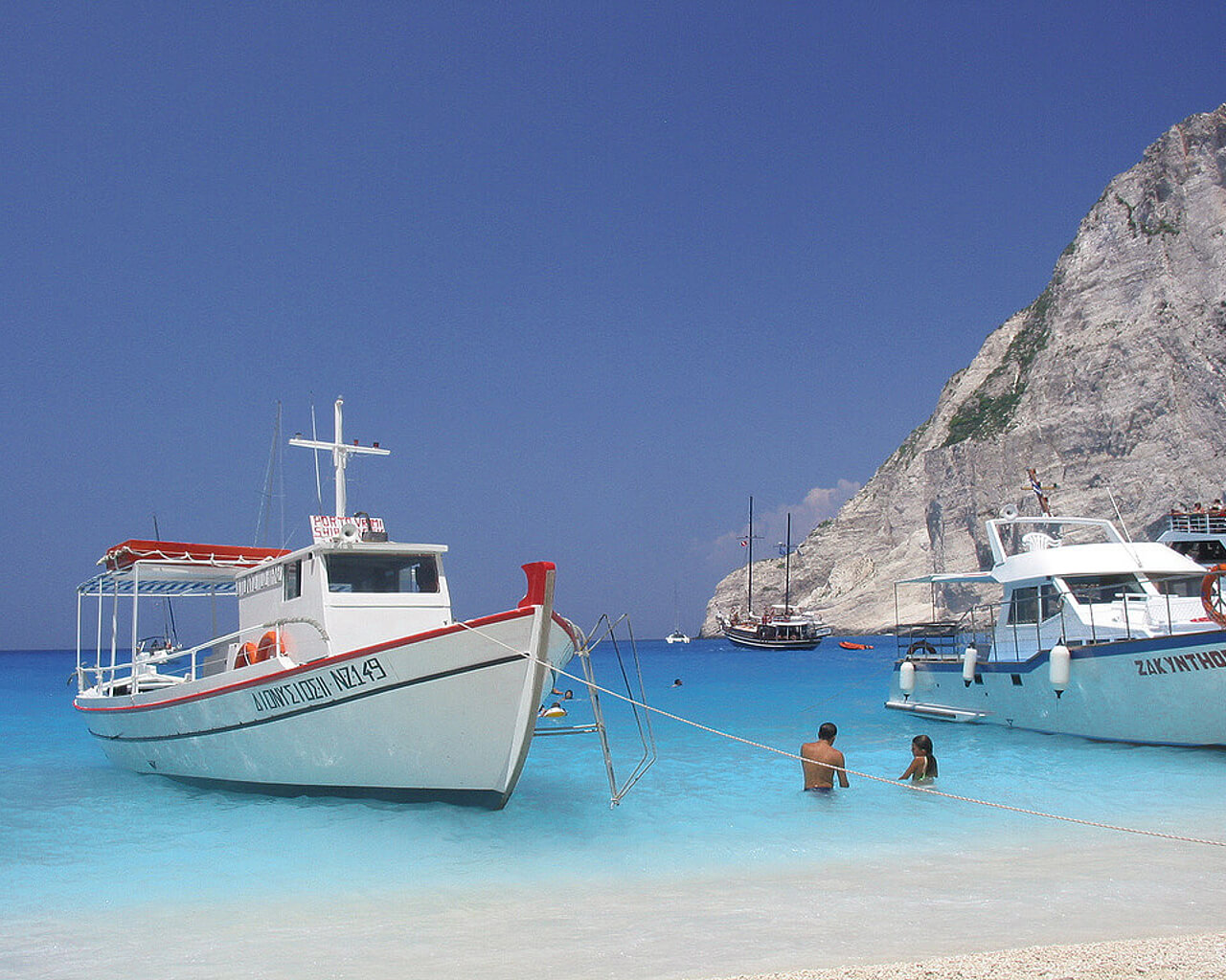 Séjours à Zante, Grèce