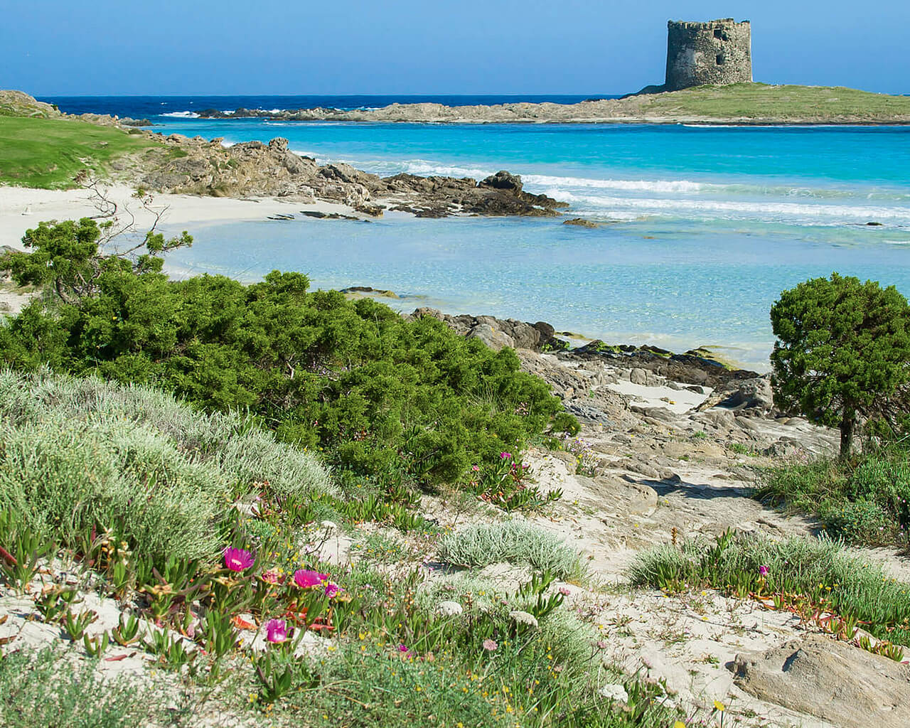 Plage du nord de la Sardaigne, Stintino