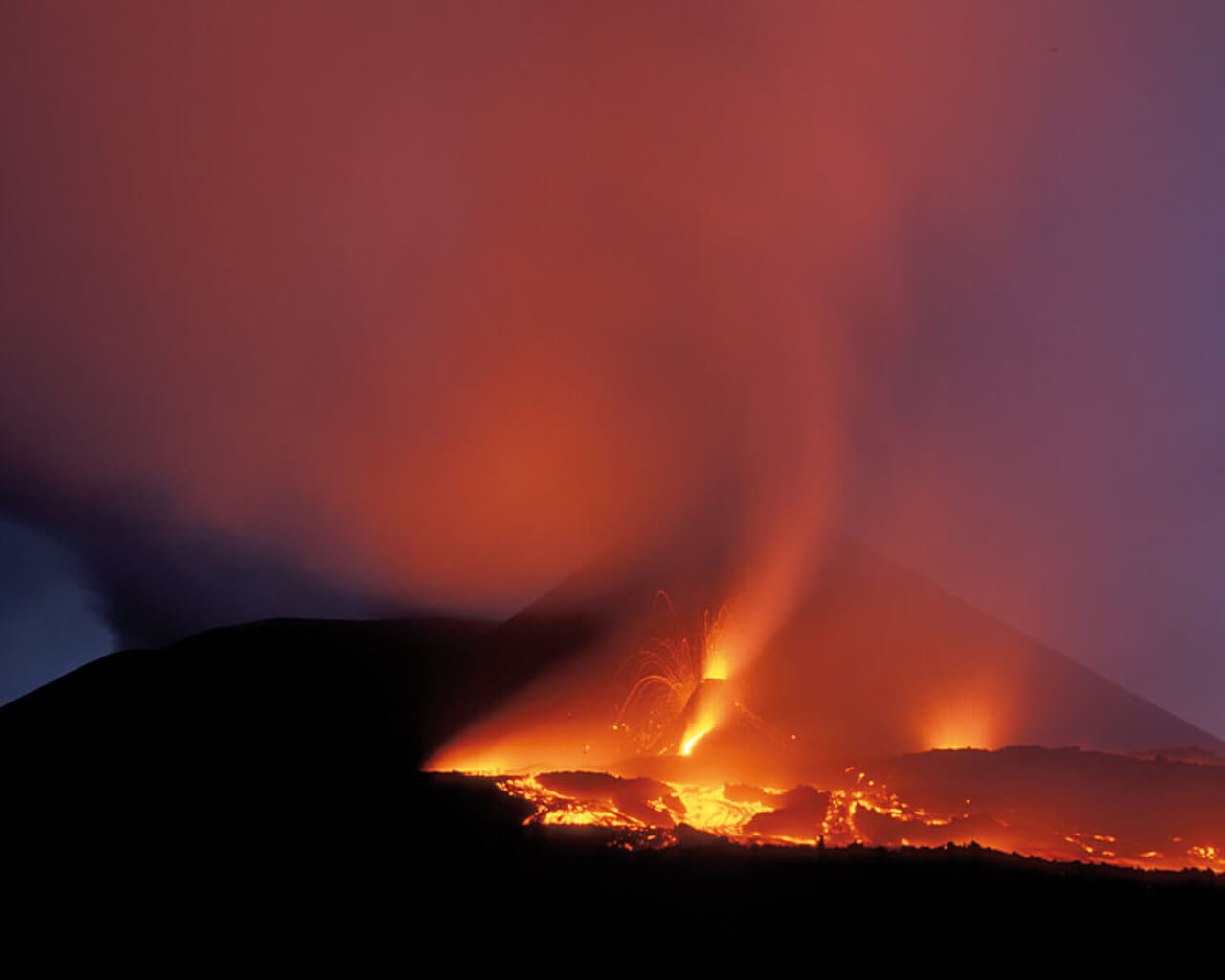 Séjour à l'Etna, Sicile