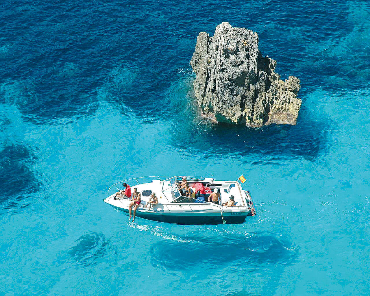 Voyages aux Iles Baléares, Minorque, bateau