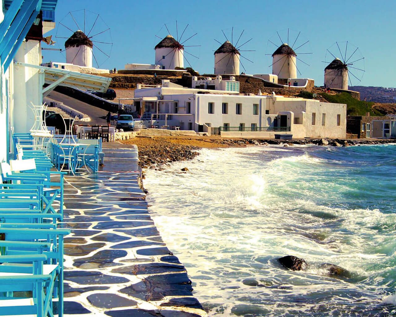 Voyages à Mykonos, Cyclades, Grèce