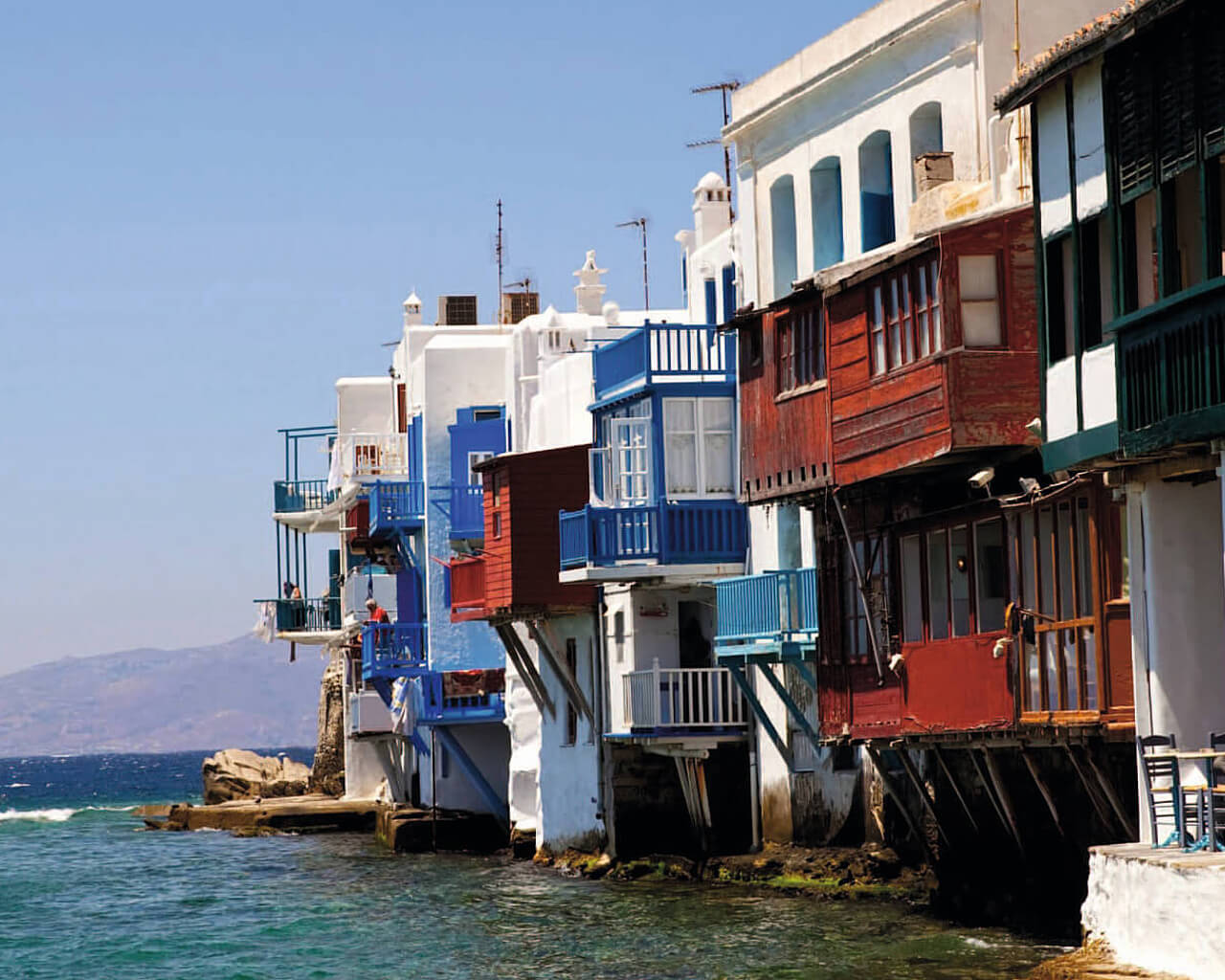 Vacances à Mykonos, Cyclades, Grèce