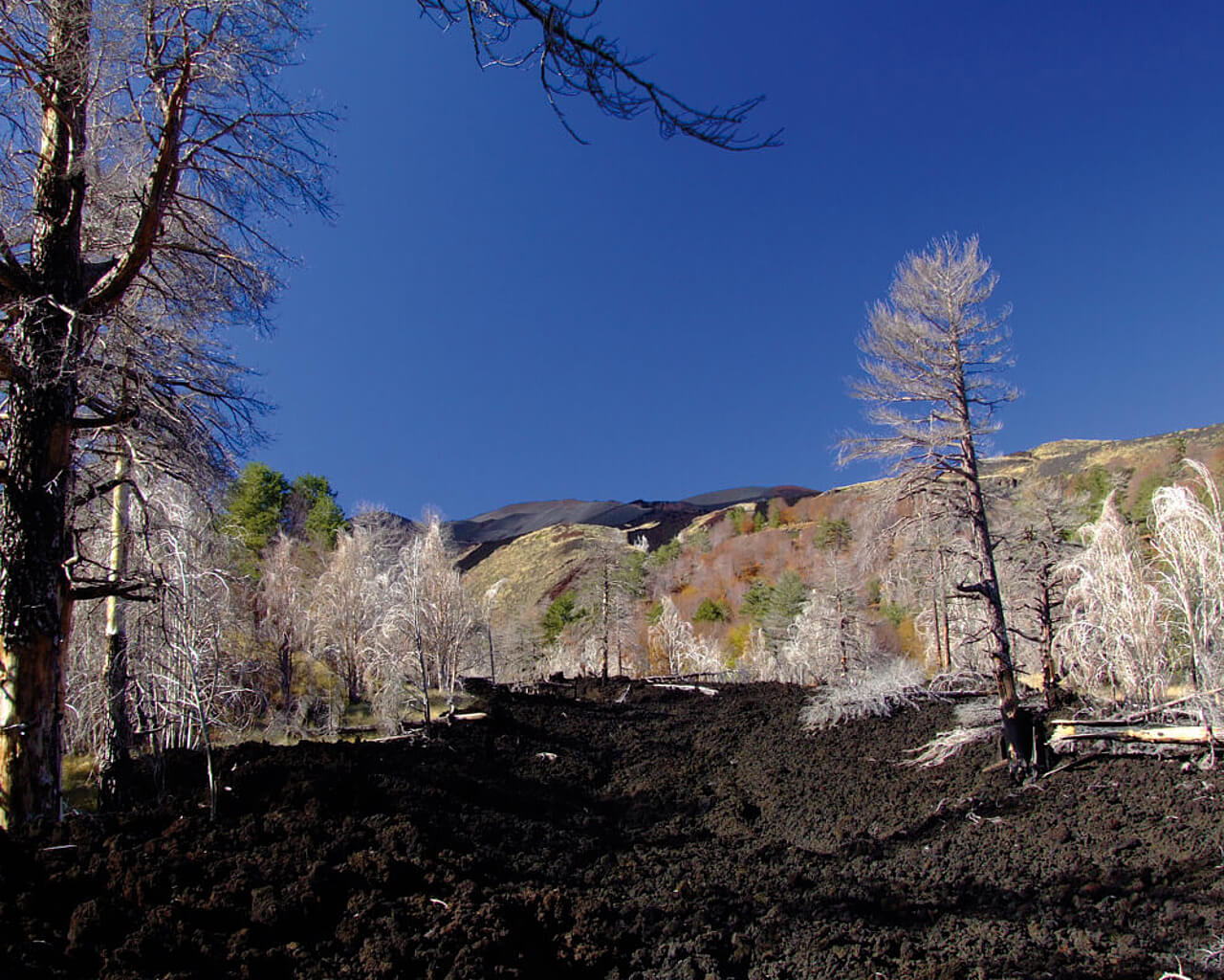 Vacances à l'Etna, Sicile, Italie