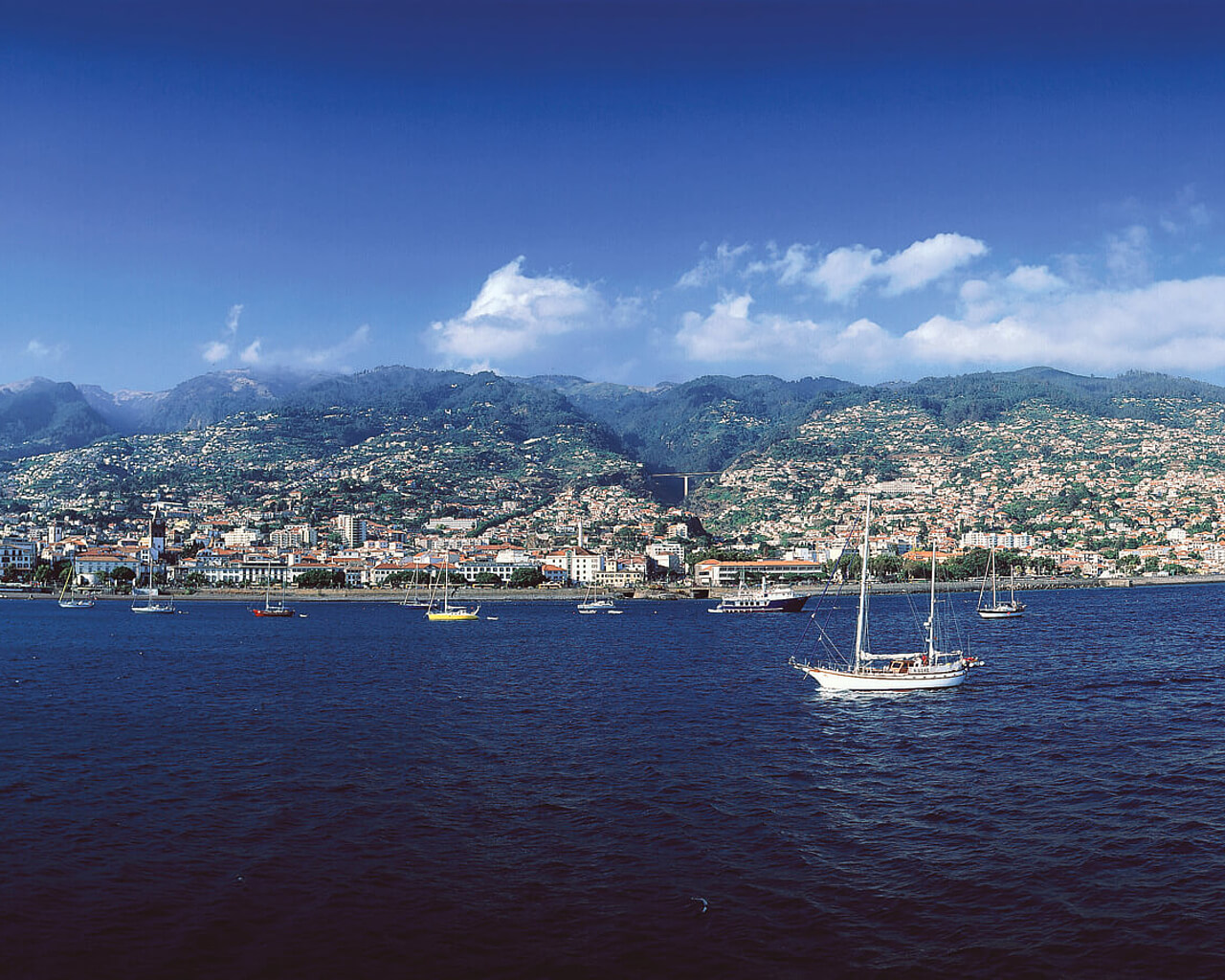 Visite de Funchal, Madère, Portugal