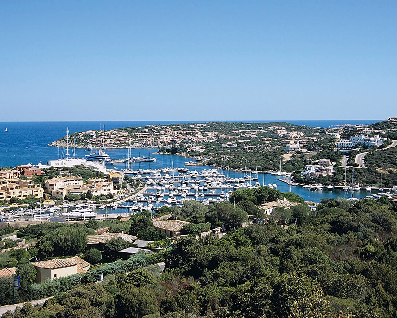 Vacances à Porto Cervo, Sardaigne, Italie