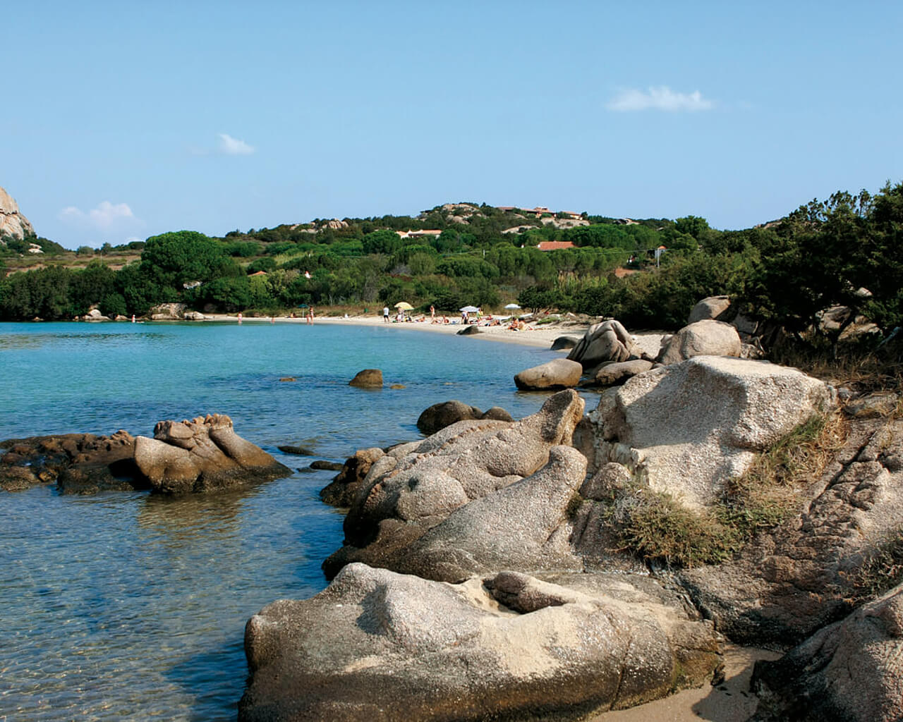 Vacances à Baia Sardinia, Sardaigne, Italie
