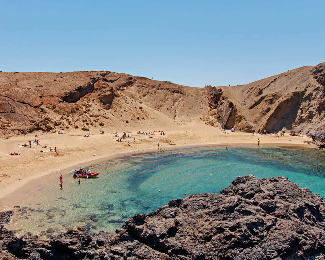 Circuit à Lanzarote aux Canaries