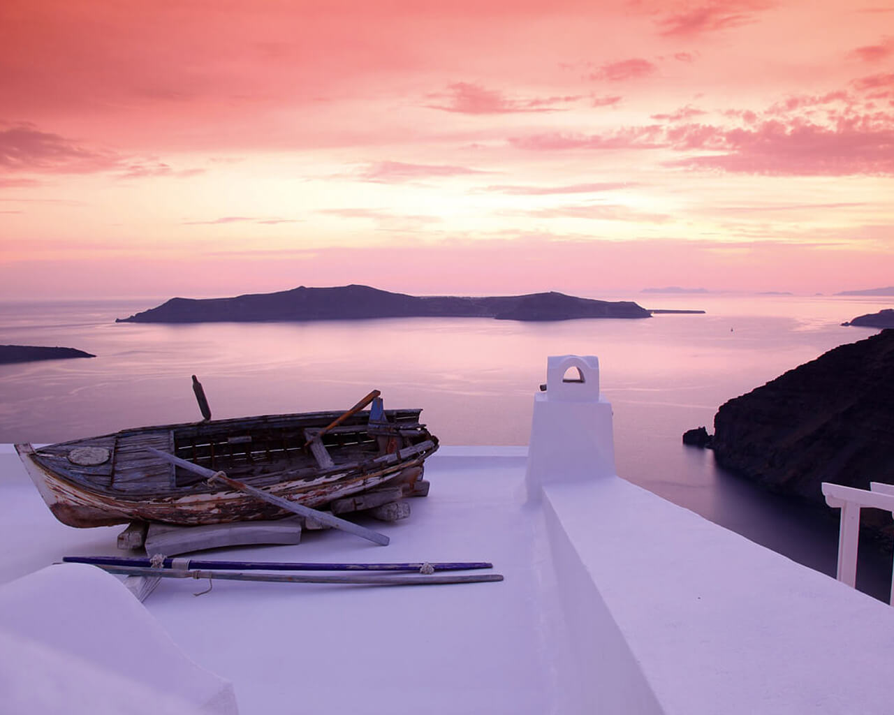 Voyage à Firostefani, Santorin, Cyclades, Grèce