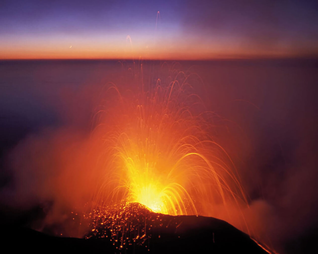 Circuits en Sicile, Iles Eoliennes, Stromboli