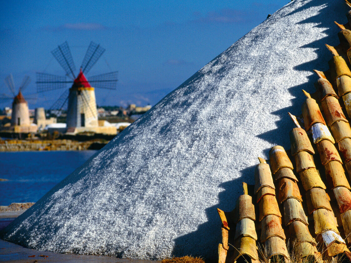 Circuits en Sicile, Trapani, moulin