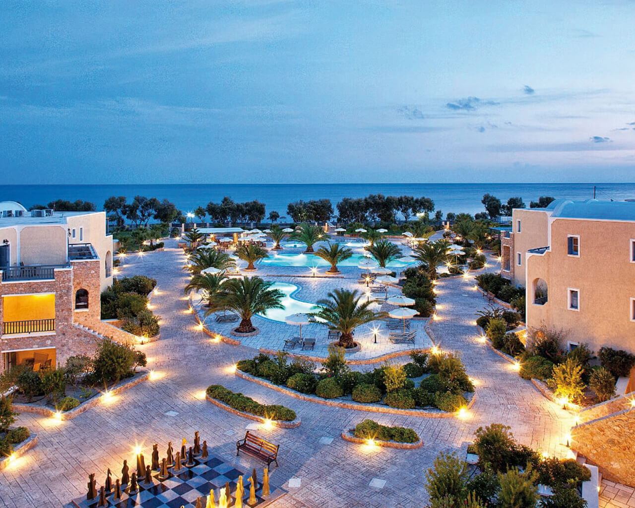 Hôtel Santo Miramare Resort, Perivolos, Santorin