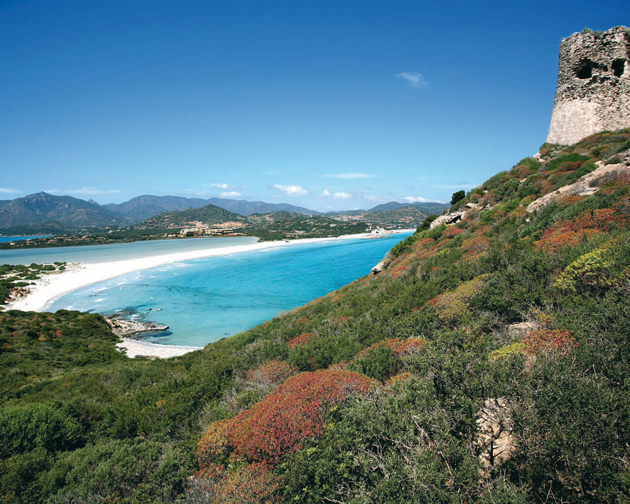 Plages du sud de la Sardaigne, Villasimius