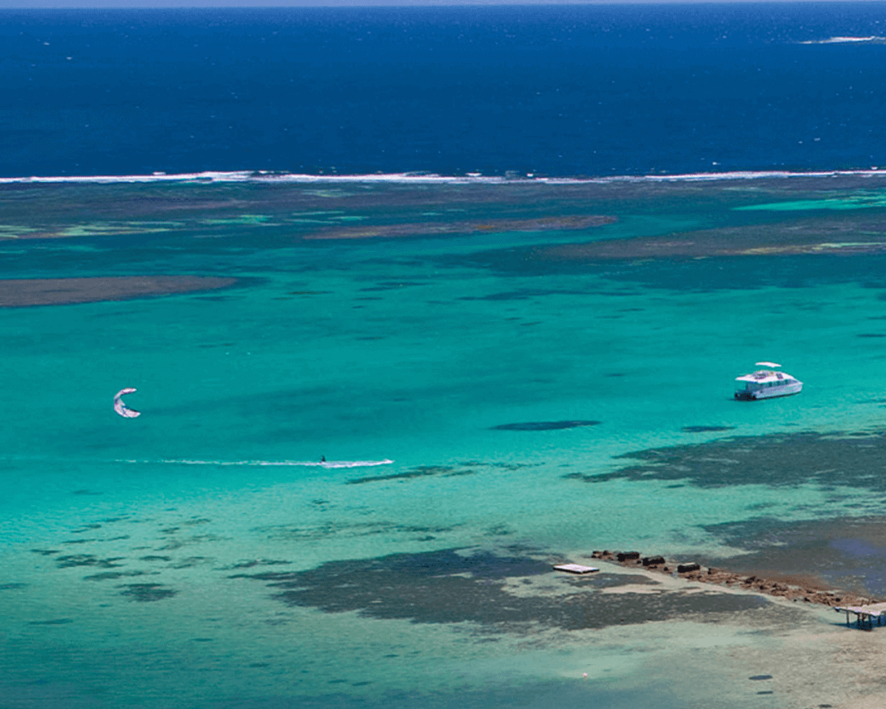 Voyages à Le François, lagoon, la baignoire, Caraïbes, La Martinique