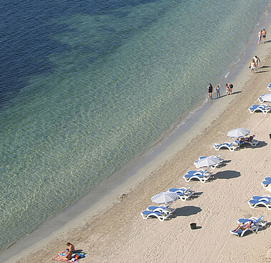 Playa den Bossa, Ibiza, Baléares