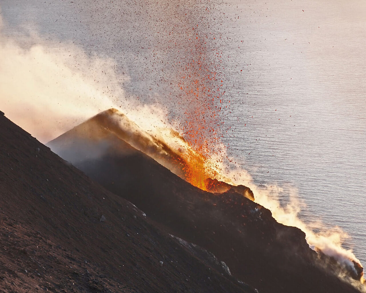 Stromboli, Iles Eoliennes, Sicile, Italie