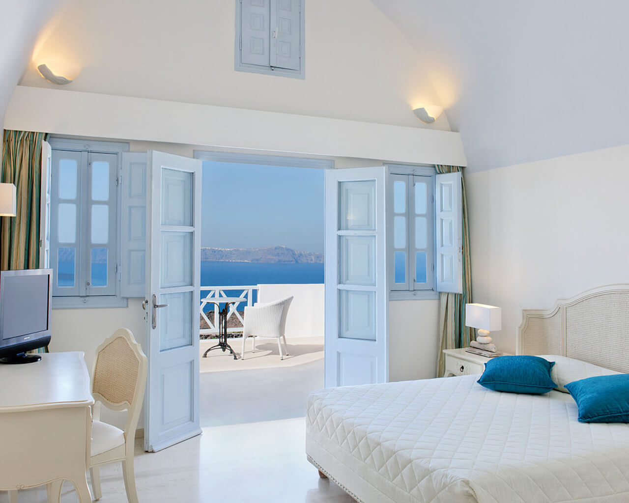 Santorin, El Greco Resort Hôtel, Fira