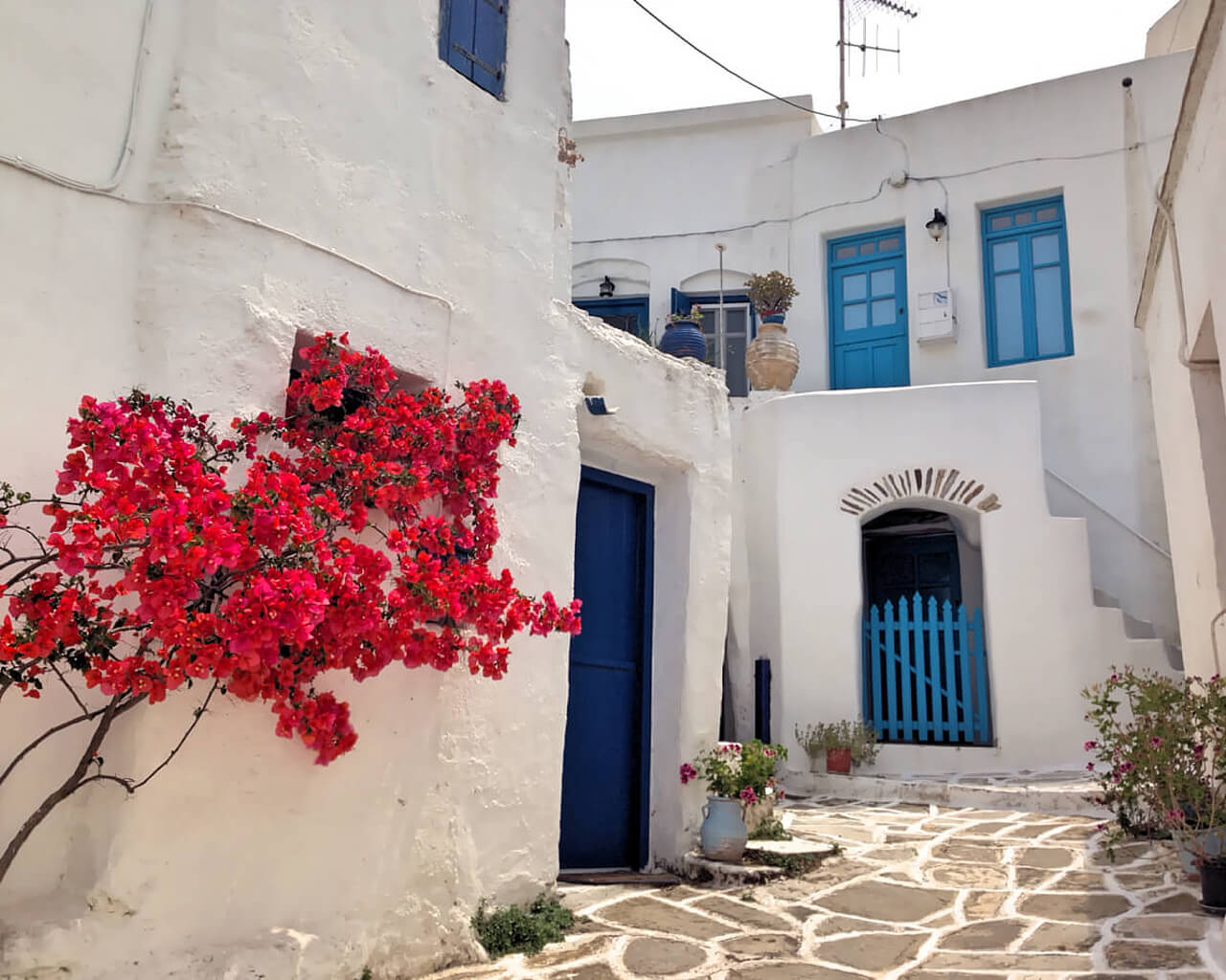 Circuits à Paros, Cyclades, Grèce