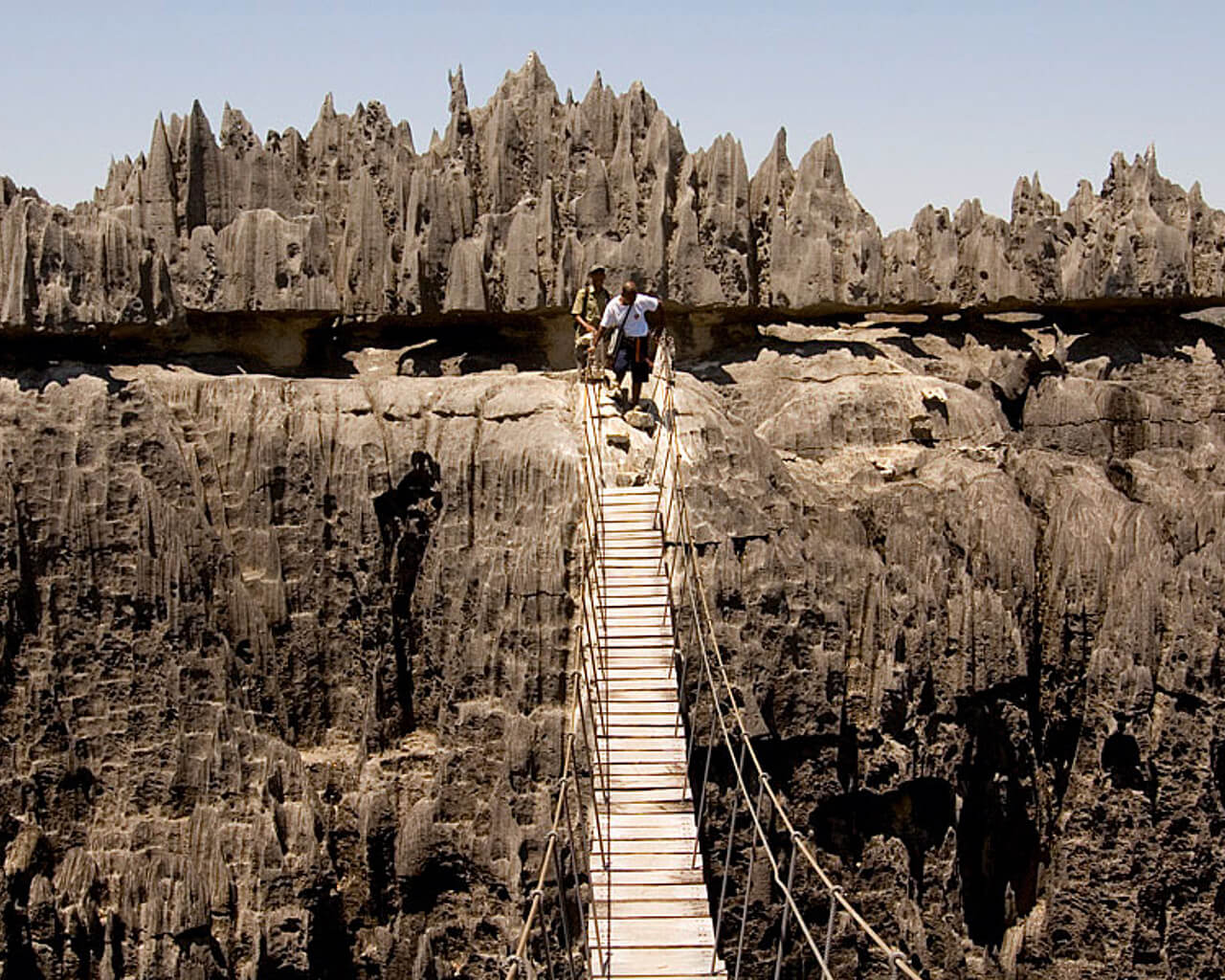 Voyages à Madagascar, tsingy