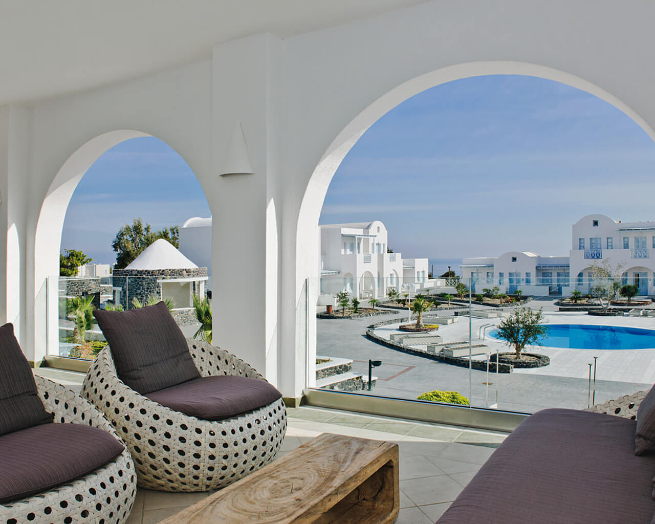 Fira, Santorin, Hôtel El Greco Resort 