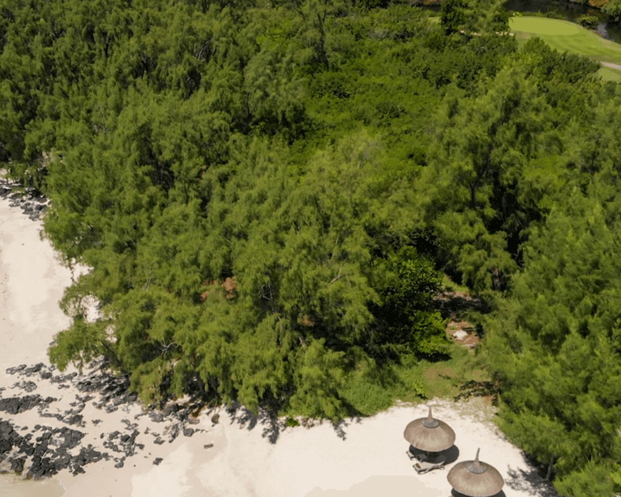 ile aux cerfs, golf, plage, soleil, ile Maurice