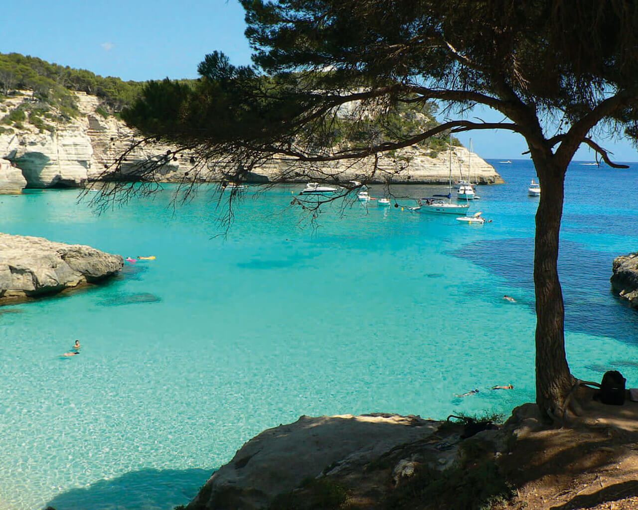 Minorque, Cala Mitjana