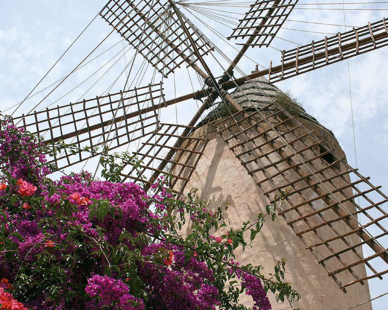 Voyages aux Iles Baléares, Majorque, moulin