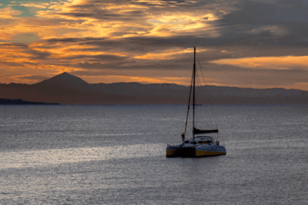 nuit dans un catamaran, caraibes, martiniques