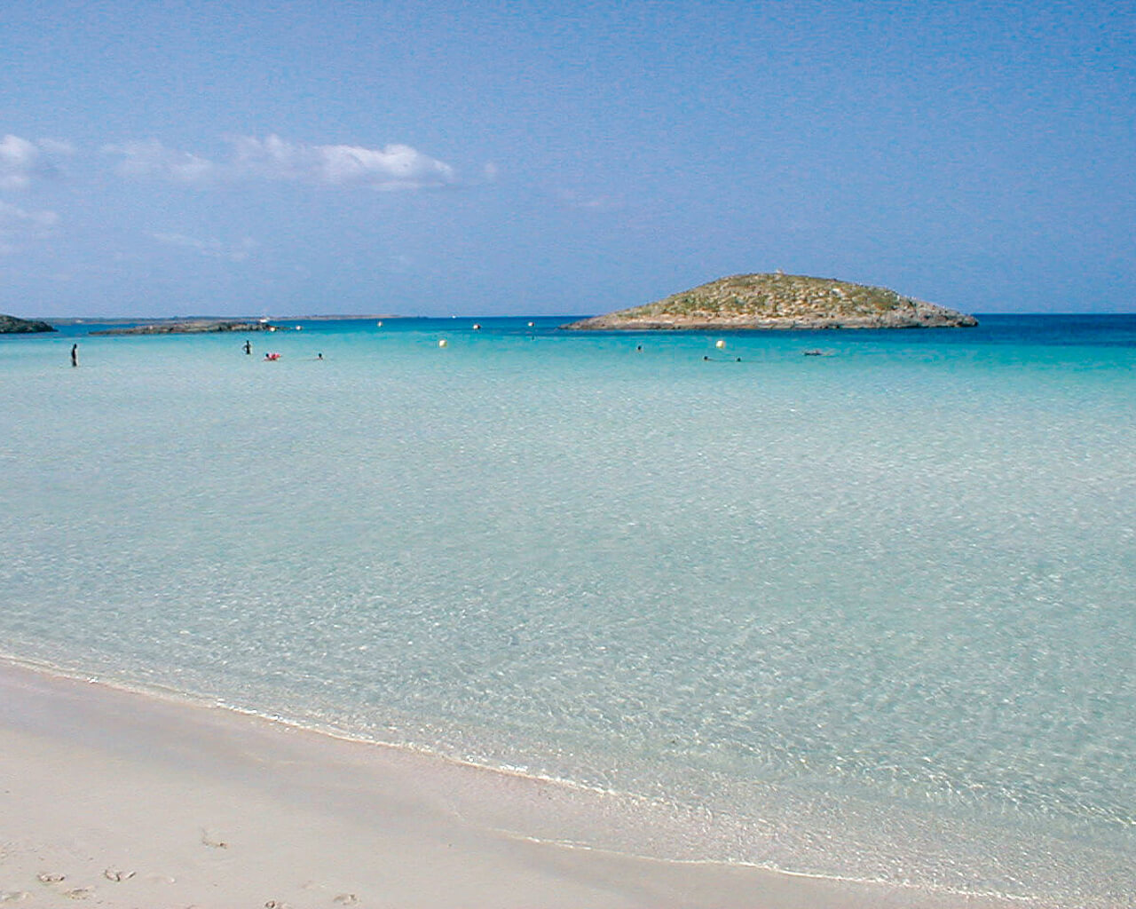 Formentera, eaux transparentes