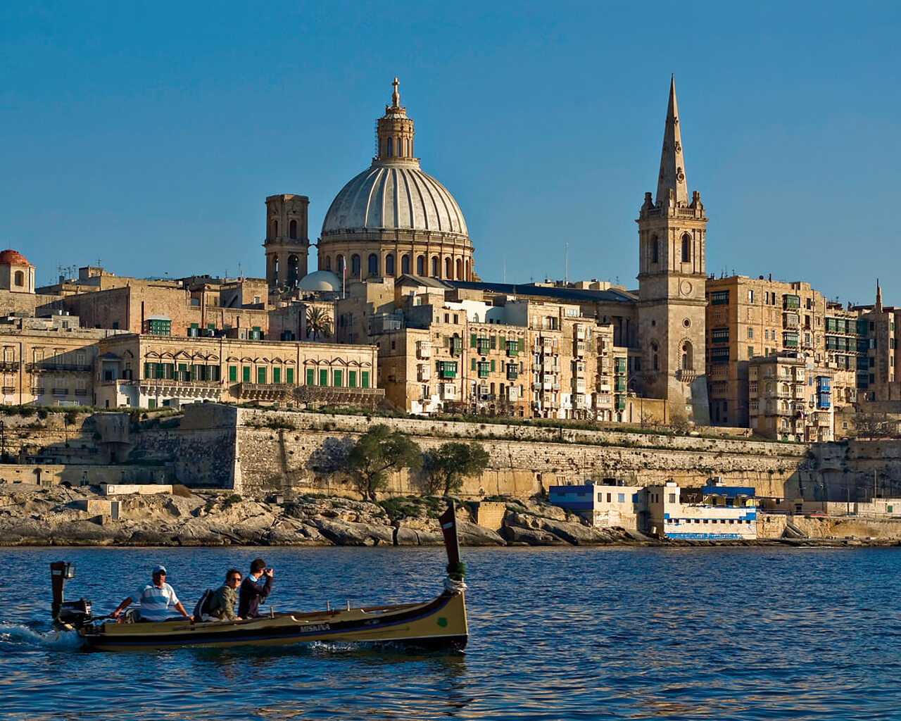 Voyages à Malte, La Valette